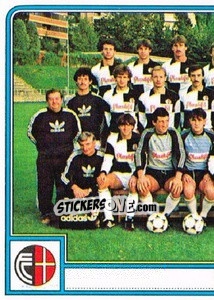 Sticker Team Photo (puzzle 1) - Football Switzerland 1984-1985 - Panini