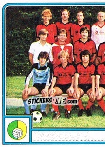 Sticker Team Photo (puzzle 1) - Football Switzerland 1984-1985 - Panini