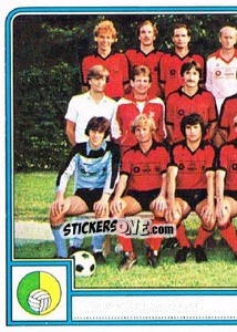 Cromo Team Photo (puzzle 1) - Football Switzerland 1984-1985 - Panini