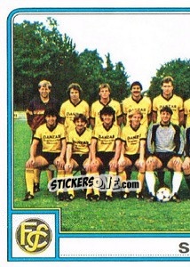 Sticker Team Photo (puzzle 1) - Football Switzerland 1984-1985 - Panini