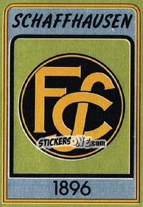 Cromo Badge - Football Switzerland 1984-1985 - Panini