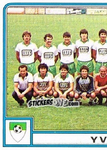 Cromo Team Photo (puzzle 1) - Football Switzerland 1984-1985 - Panini
