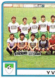 Sticker Team Photo (puzzle 1) - Football Switzerland 1984-1985 n. 335 - Panini