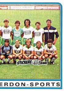 Cromo Team Photo (puzzle 2) - Football Switzerland 1984-1985 - Panini