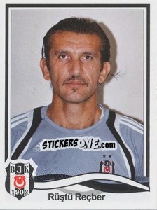 Sticker Rüştü Reçber - Spor Toto Süper Lig 2010-2011 n. 5 - Panini
