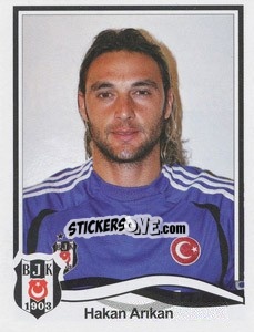 Sticker Hakan Arikan - Spor Toto Süper Lig 2010-2011 - Panini