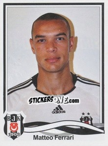 Sticker Matteo Ferrari - Spor Toto Süper Lig 2010-2011 n. 9 - Panini