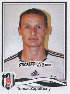 Sticker Tomas Zapotocny - Spor Toto Süper Lig 2010-2011 n. 10 - Panini