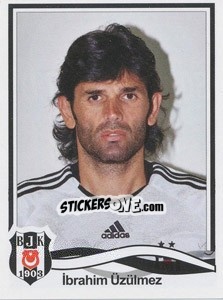 Sticker Ibrahim Üzülmez - Spor Toto Süper Lig 2010-2011 n. 12 - Panini