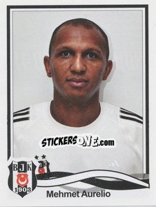 Sticker Mehmet Aurelio - Spor Toto Süper Lig 2010-2011 - Panini