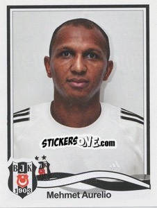 Sticker Mehmet Aurelio - Spor Toto Süper Lig 2010-2011 n. 13 - Panini