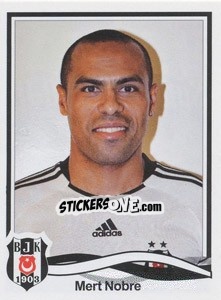 Sticker Mert Nobre - Spor Toto Süper Lig 2010-2011 n. 22 - Panini