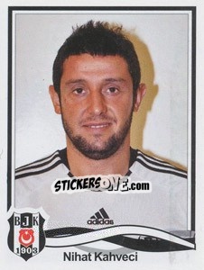 Cromo Nihat Kahveci - Spor Toto Süper Lig 2010-2011 - Panini