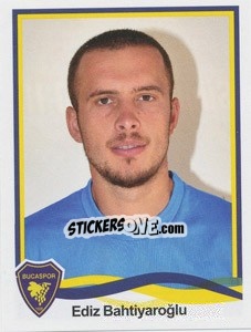 Sticker Ediz Bahtiyaroğlu - Spor Toto Süper Lig 2010-2011 n. 30 - Panini