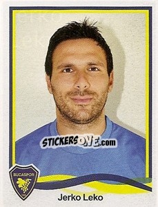 Sticker Jerko Leko - Spor Toto Süper Lig 2010-2011 - Panini
