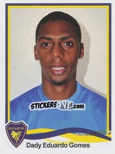 Sticker Dady Eduardo Gomes - Spor Toto Süper Lig 2010-2011 n. 46 - Panini