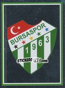 Sticker Emblem - Spor Toto Süper Lig 2010-2011 n. 47 - Panini