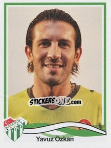 Sticker Yavuz Özkan - Spor Toto Süper Lig 2010-2011 n. 50 - Panini