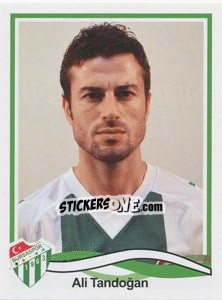 Sticker Ali Tandoğan - Spor Toto Süper Lig 2010-2011 - Panini