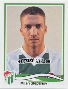 Sticker Milan Stepanov - Spor Toto Süper Lig 2010-2011 - Panini