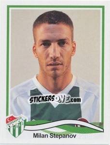 Figurina Milan Stepanov - Spor Toto Süper Lig 2010-2011 - Panini