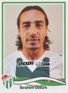 Sticker Ibrahim Öztürk - Spor Toto Süper Lig 2010-2011 n. 53 - Panini