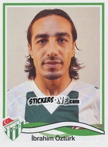 Cromo Ibrahim Öztürk - Spor Toto Süper Lig 2010-2011 - Panini