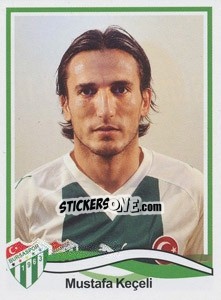 Cromo Mustafa Keçeli - Spor Toto Süper Lig 2010-2011 - Panini