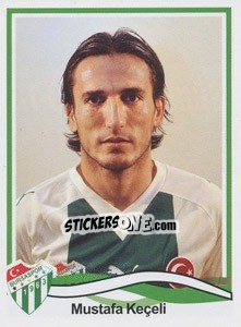 Sticker Mustafa Keçeli - Spor Toto Süper Lig 2010-2011 n. 59 - Panini
