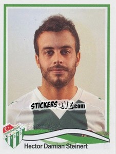 Cromo Hector Damian Steinert - Spor Toto Süper Lig 2010-2011 - Panini