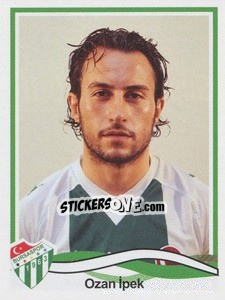 Sticker Ozan Ipek - Spor Toto Süper Lig 2010-2011 n. 62 - Panini