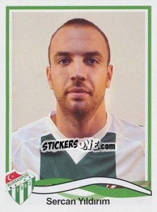 Figurina Sercan Yildirim - Spor Toto Süper Lig 2010-2011 - Panini