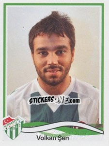 Sticker Volkan Sen - Spor Toto Süper Lig 2010-2011 - Panini