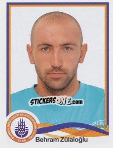 Sticker Behram Zülaloğlu - Spor Toto Süper Lig 2010-2011 n. 72 - Panini