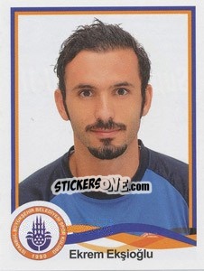 Sticker Ekrem Ekşioğlu - Spor Toto Süper Lig 2010-2011 - Panini