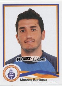 Sticker Marcos Barbosa - Spor Toto Süper Lig 2010-2011 n. 74 - Panini