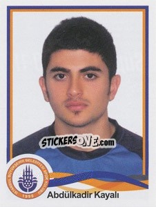 Sticker Abdülkadir Kayali - Spor Toto Süper Lig 2010-2011 n. 79 - Panini