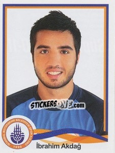 Sticker Ibrahim Akdağ - Spor Toto Süper Lig 2010-2011 - Panini