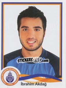 Sticker Ibrahim Akdağ - Spor Toto Süper Lig 2010-2011 n. 82 - Panini
