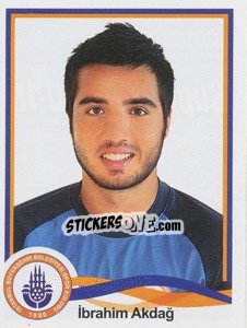 Figurina Ibrahim Akdağ - Spor Toto Süper Lig 2010-2011 - Panini