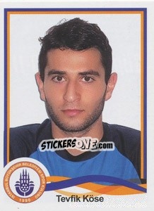 Sticker Tevfik Köse - Spor Toto Süper Lig 2010-2011 - Panini