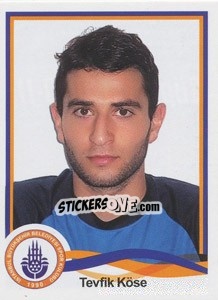 Figurina Tevfik Köse - Spor Toto Süper Lig 2010-2011 - Panini