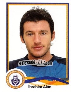 Figurina Ibrahim Akin - Spor Toto Süper Lig 2010-2011 n. 89 - Panini