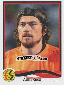 Sticker Atilla Koca - Spor Toto Süper Lig 2010-2011 n. 94 - Panini