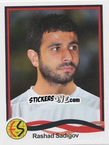 Cromo Rashad Sadigov - Spor Toto Süper Lig 2010-2011 - Panini