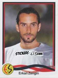 Sticker Erkan Zengin - Spor Toto Süper Lig 2010-2011 - Panini