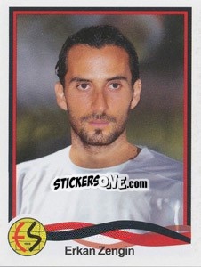 Figurina Erkan Zengin - Spor Toto Süper Lig 2010-2011 - Panini