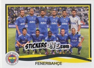 Sticker Team - Spor Toto Süper Lig 2010-2011 - Panini