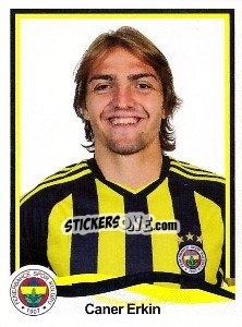 Sticker Caner Erkin - Spor Toto Süper Lig 2010-2011 n. 122 - Panini