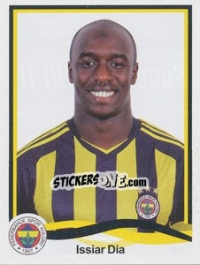 Sticker Issiar Dia - Spor Toto Süper Lig 2010-2011 - Panini